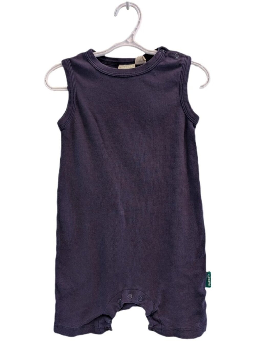 Parade Navy Blue Tank Romper‎ 2T Organic Cotton Toddler Boys Clothing